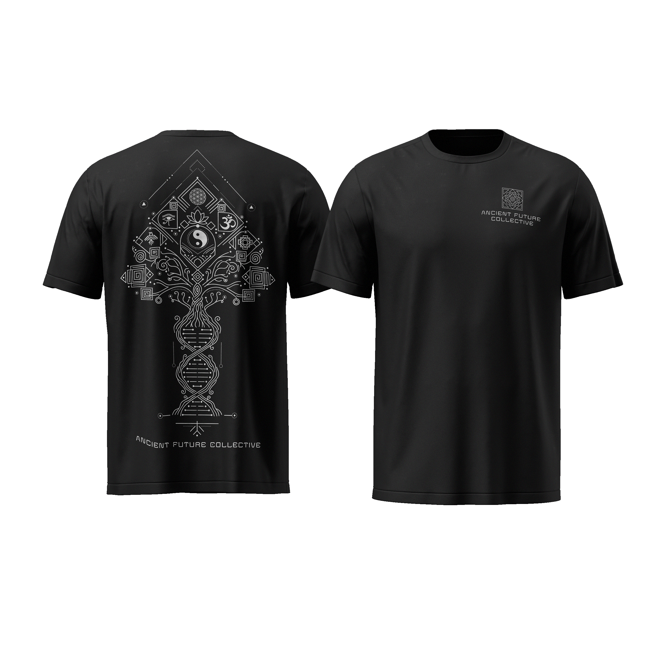 Ancient Future Collective: Tree of Earth Tee (100% Organic Cotton)